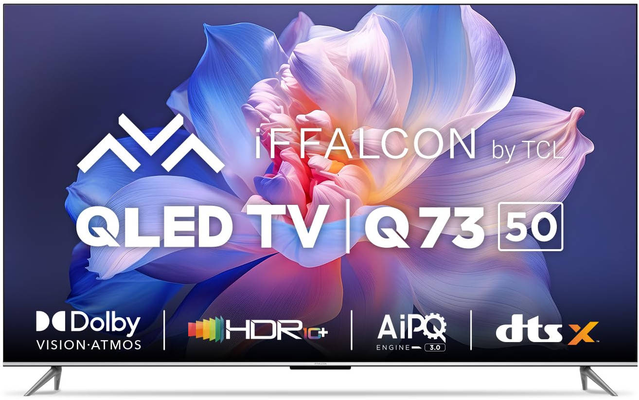 iFFalcon iFF50Q73 50 inch (127 cm) QLED 4K TV