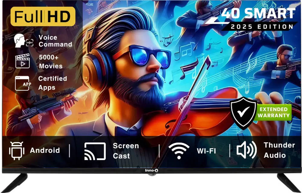 InnoQ Spectra 40S-SPCTADK 40 inch (101 cm) LED Full HD TV
