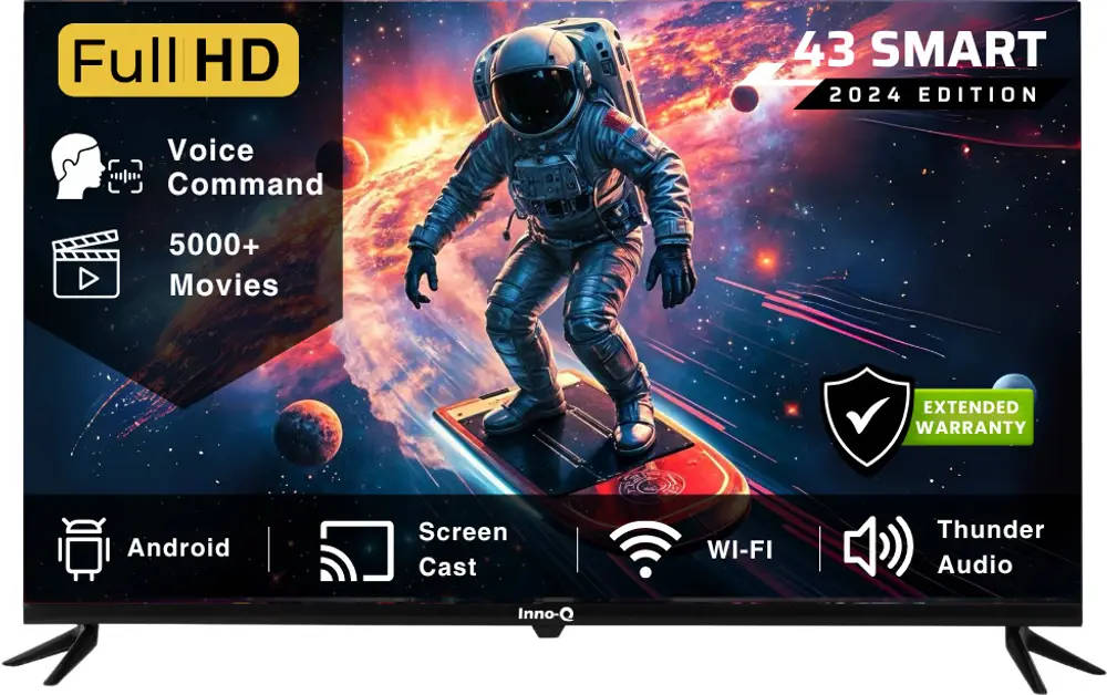 InnoQ Spectra 43S-SPCTADK 43 inch (109 cm) LED Full HD TV