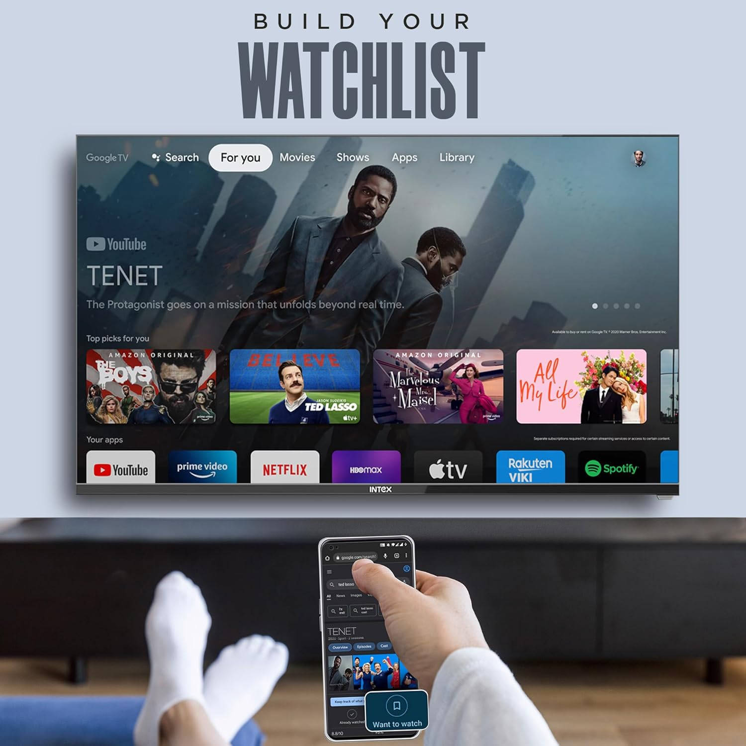 Intex GFV4307 43 inch (109 cm) LED Full HD TV