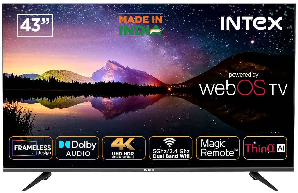 Intex WOS4320U 43 inch (109 cm) LED 4K TV
