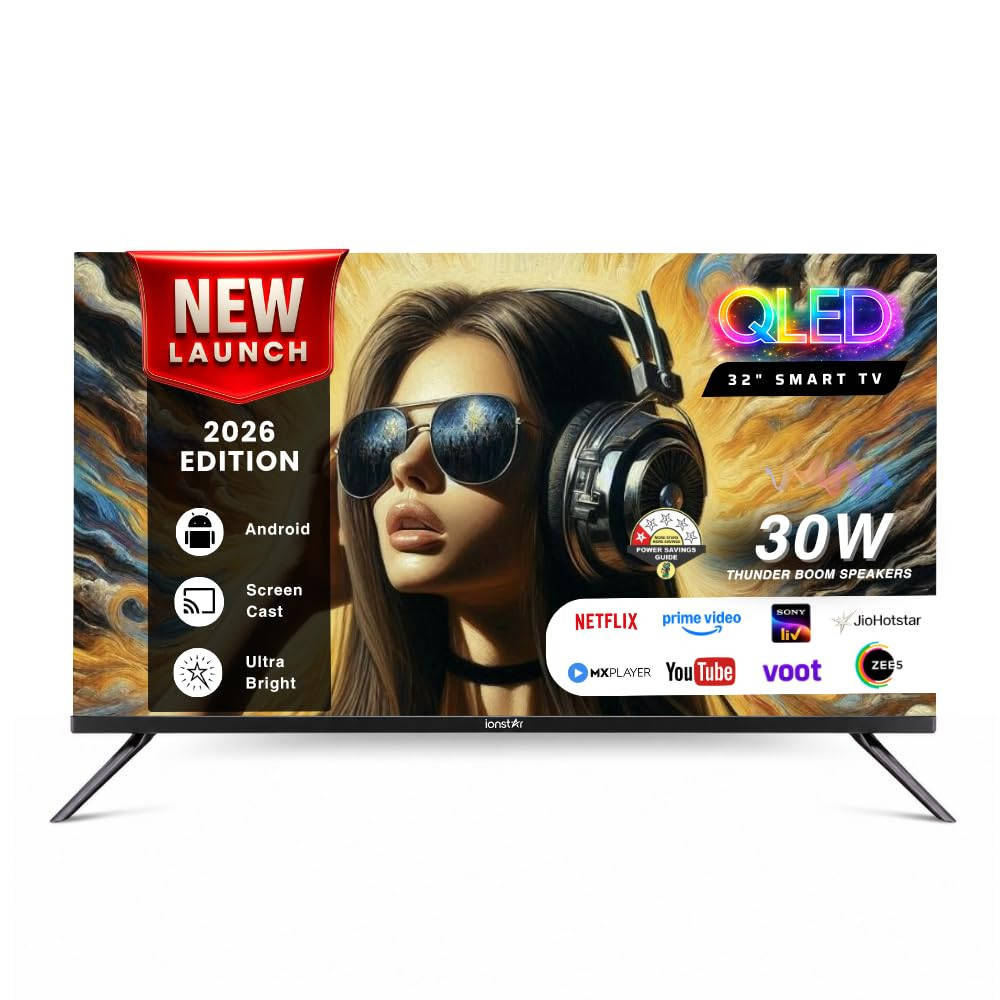 Ionstar 30W 32 inch (81 cm) QLED HD-Ready TV