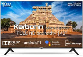 Karbonn Kanvas Series (KJS43ASFHD) 43 inch (109 cm) LED Full HD TV