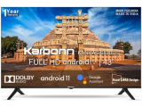 Compare Karbonn Kanvas Series (KJS43ASFHD) 43 inch (109 cm) LED Full HD TV