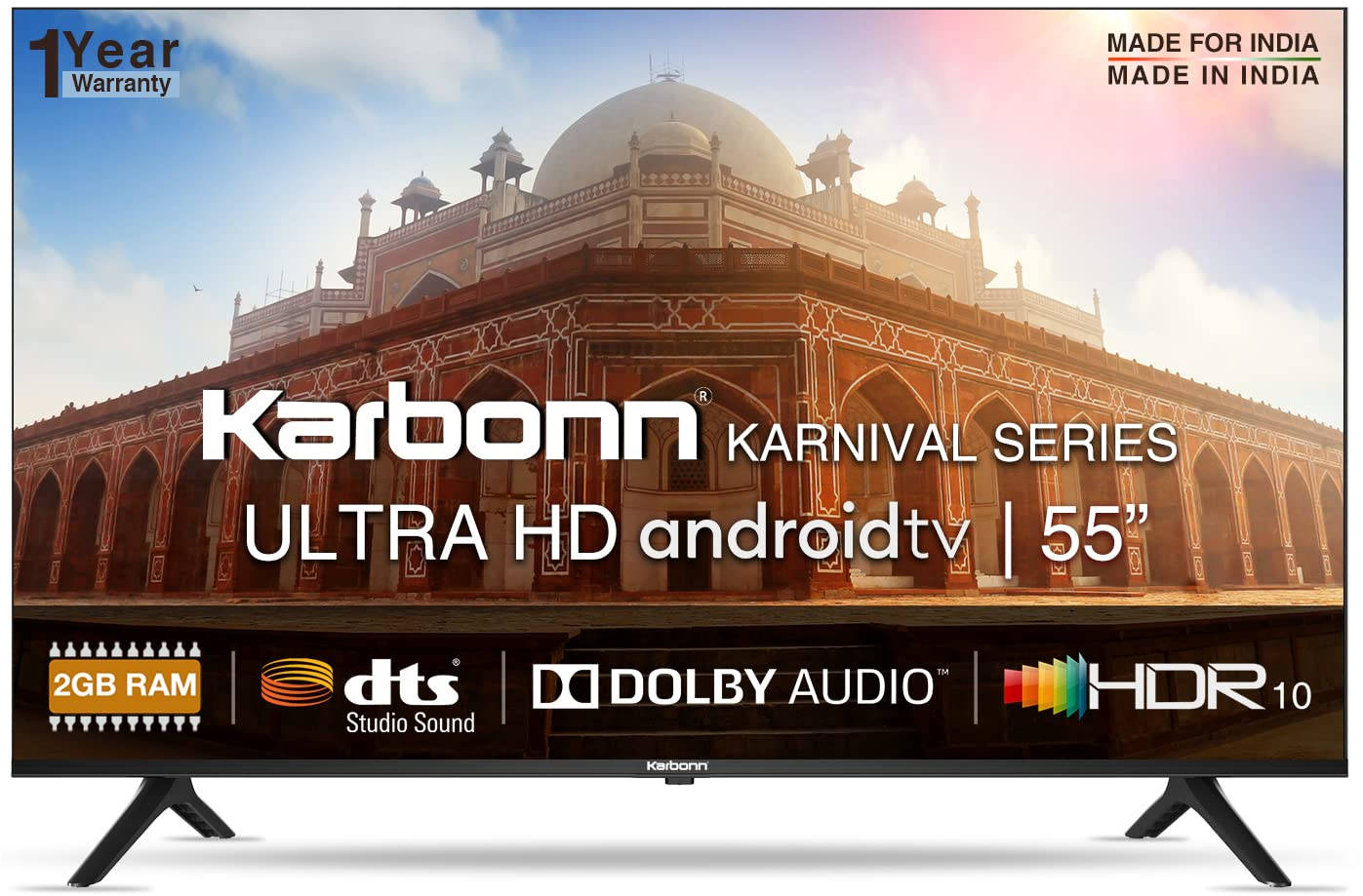 Karbonn Karnival Series (KJS55ASUHD) 55 inch (139 cm) LED 4K TV