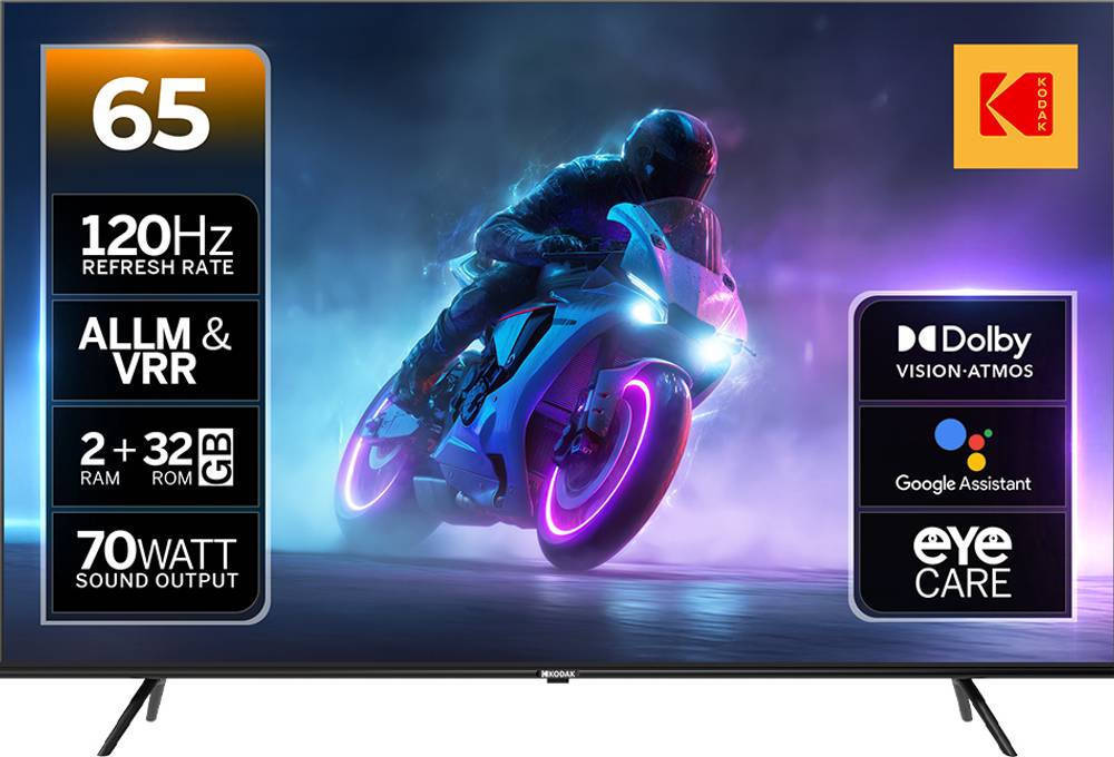 Kodak MotionX 65MX1212 65 inch (165 cm) QLED 4K TV