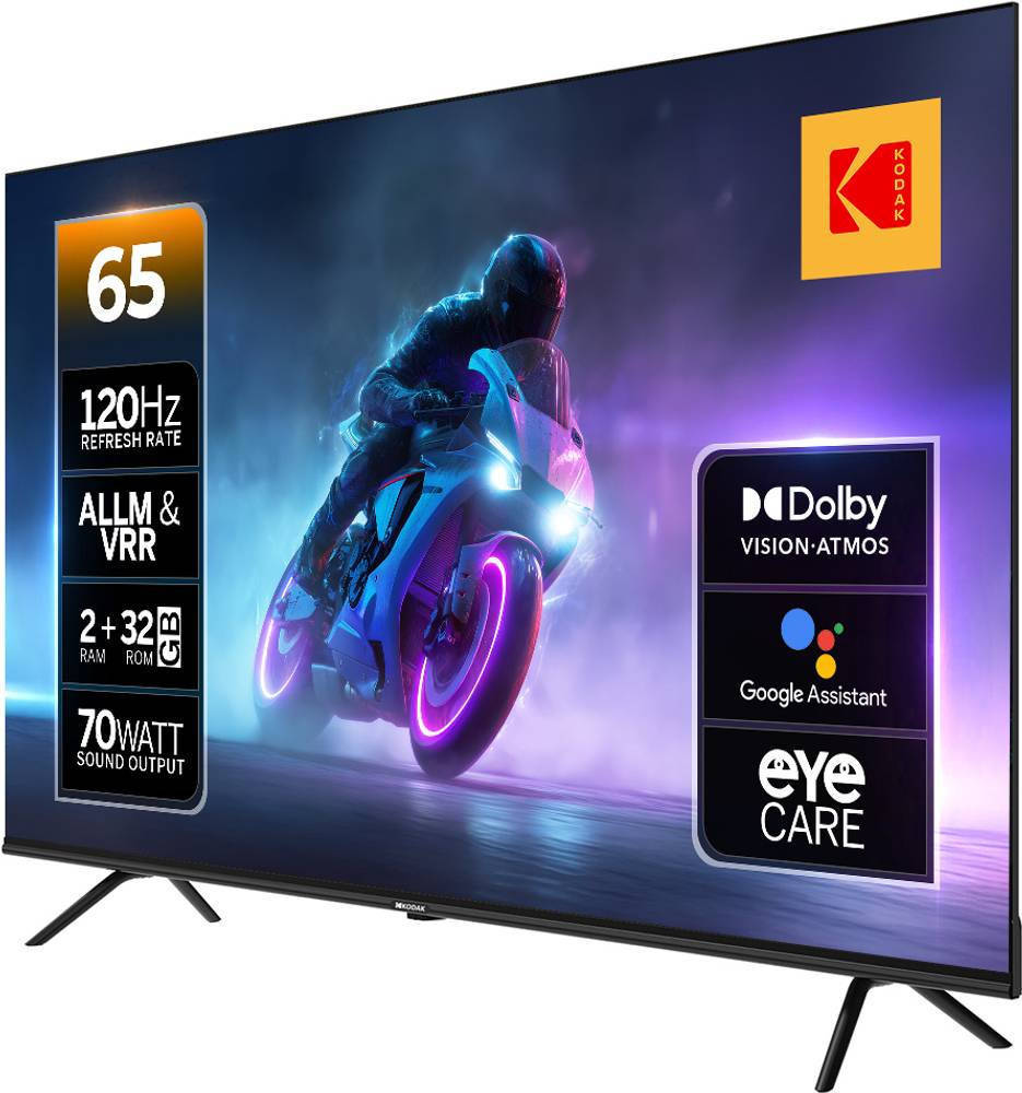 Kodak MotionX 65MX1212 65 inch (165 cm) QLED 4K TV