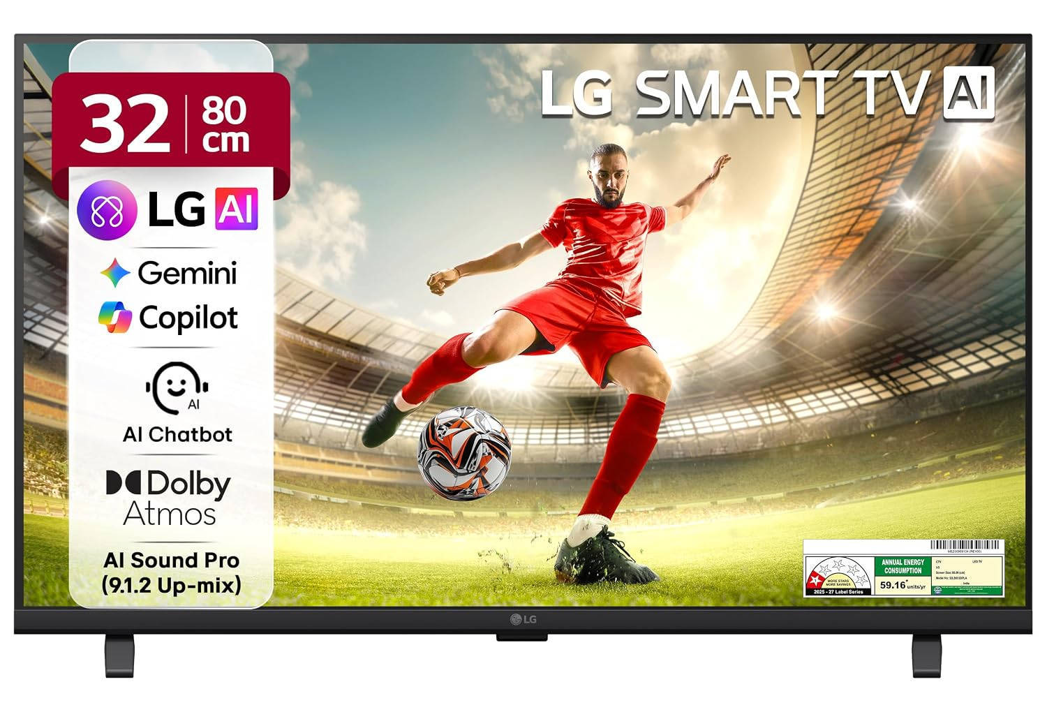 LG LB655 AI 32LB655BPLA 32 inch (81 cm) LED  TV