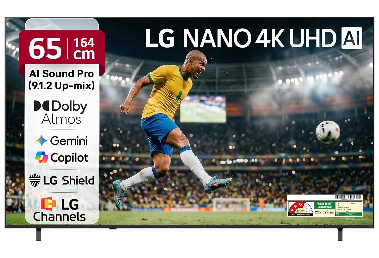 LG NU87 AI 65NU870BPLA 65 inch (165 cm) LED 4K TV