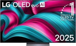 LG OLED65C56LA 65 inch (165 cm) OLED evo 4K TV