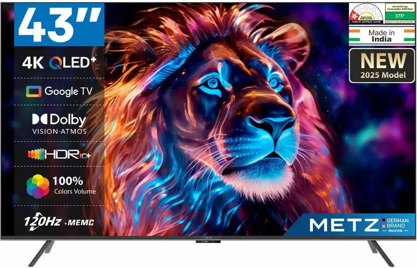 Metz 43QP425G 43 inch (109 cm) QLED 4K TV
