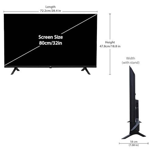 Nu LED32QUGNX 32 inch (81 cm) QLED HD-Ready TV