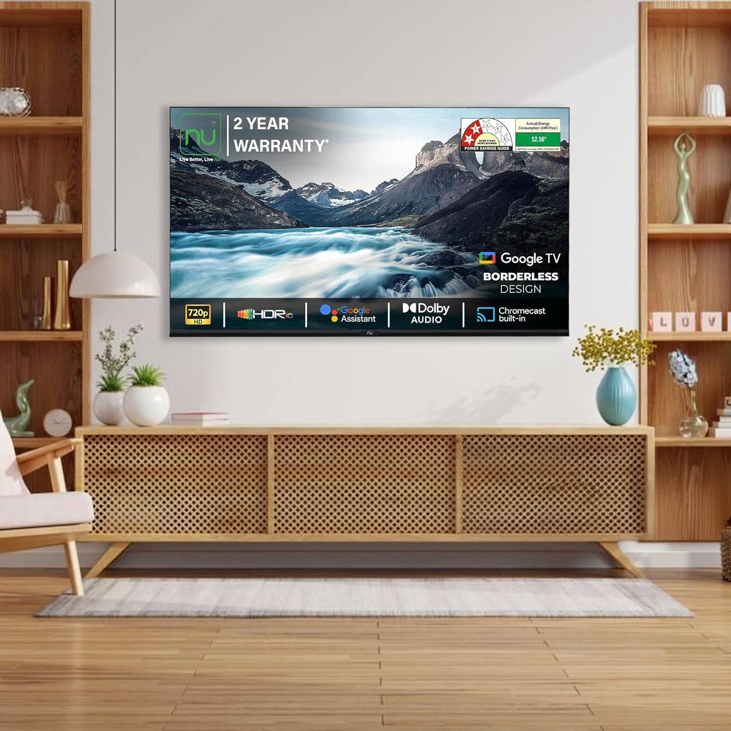 Nu LED32QUGNX 32 inch (81 cm) QLED HD-Ready TV