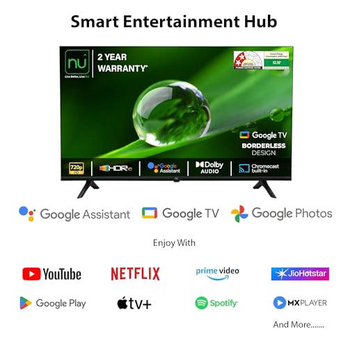 Nu LED32QUGNX 32 inch (81 cm) QLED HD-Ready TV
