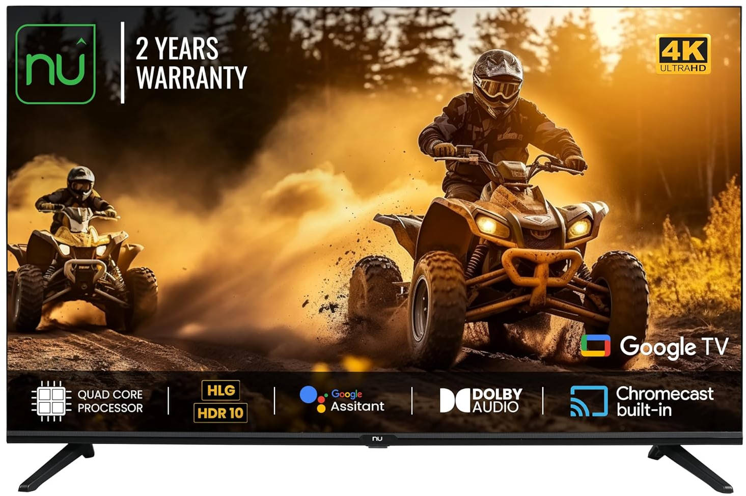 Nu LED43UGNX 43 inch (109 cm) LED 4K TV
