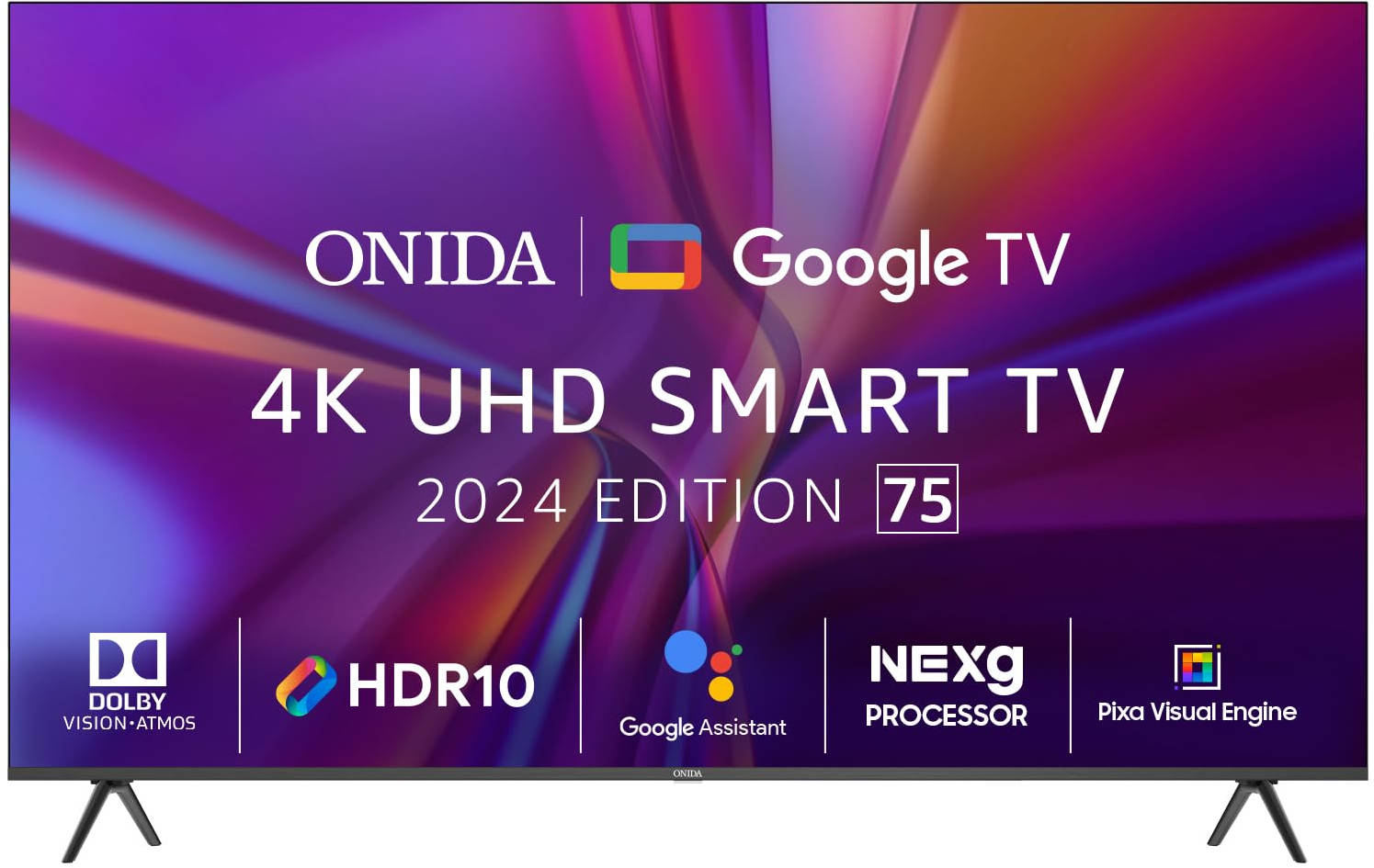 Onida 75UIG-R 75 inch (190 cm) LED 4K TV