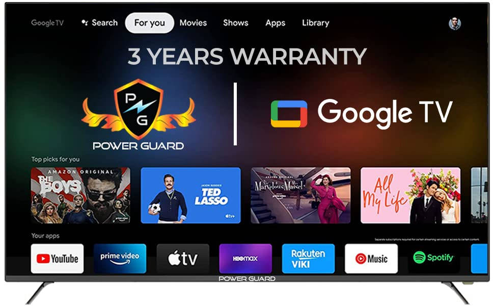 Power Guard PG32GTV 32 inch (81 cm) LED HD-Ready TV