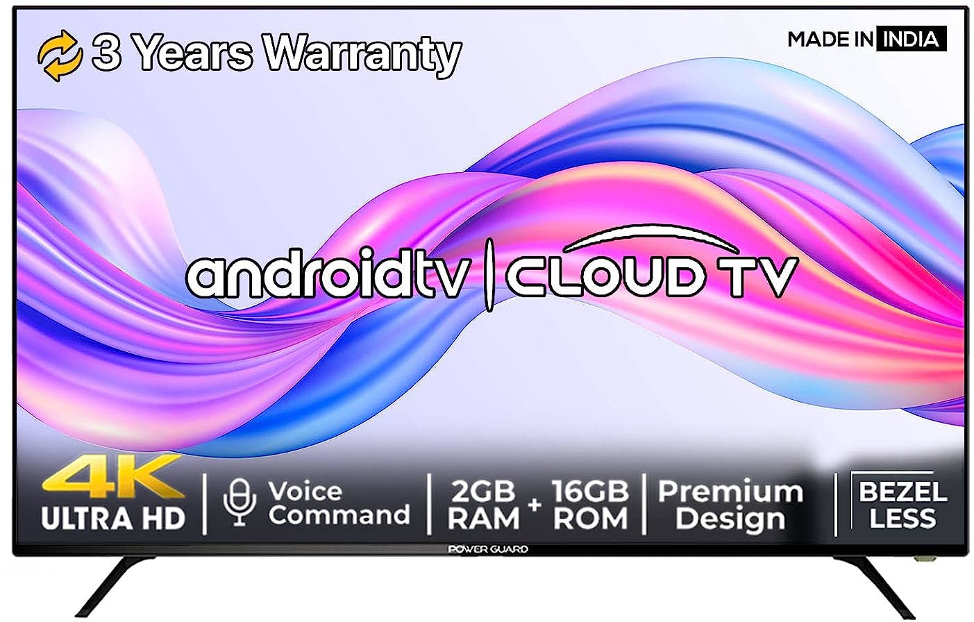 Power Guard PG55F4K 55 inch (139 cm) LED 4K TV