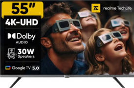 realme TechLife 55UHDGDRDDVB 55 inch (139 cm) LED 4K TV