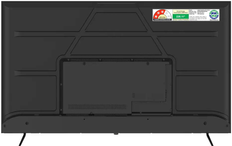 realme TechLife 65UHDGDRDDVB 65 inch (165 cm) LED 4K TV