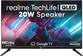 realme TechLife CineSonic 32HDGQRWSQQ 32 inch (81 cm) QLED HD-Ready TV