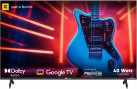 realme TechLife CineSonic 43UHDGDRVS3E 43 inch (109 cm) LED 4K TV