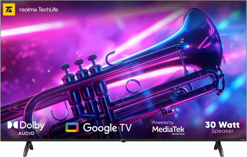 realme TechLife CineSonic 50UHDGDRWSXP 50 inch (127 cm) LED 4K TV