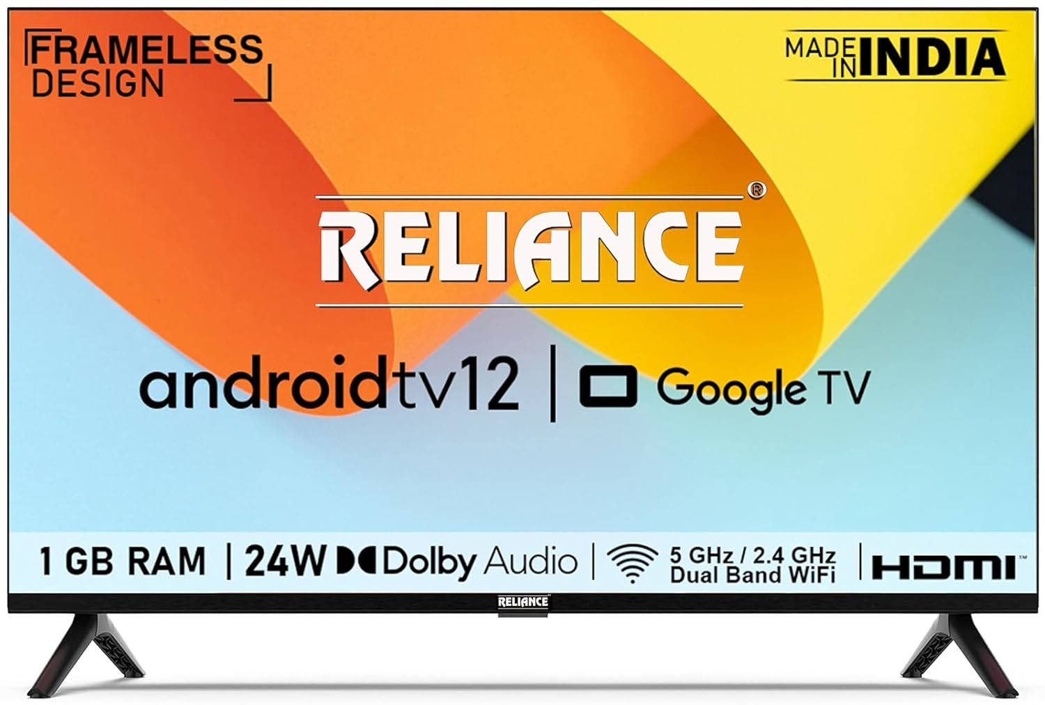 Reliance RE32MP3972 32 inch (81 cm) LED HD-Ready TV