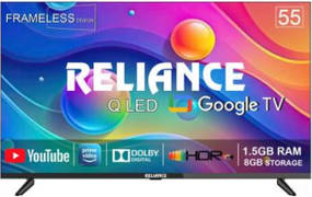 Reliance RGT55GT8724UHD 55 inch (139 cm) QLED 4K TV
