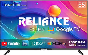 Reliance RGT55GT8724UHD 55 inch (139 cm) QLED 4K TV