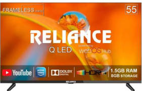 Reliance RGT55WB3972UHD 55 inch (139 cm) QLED 4K TV