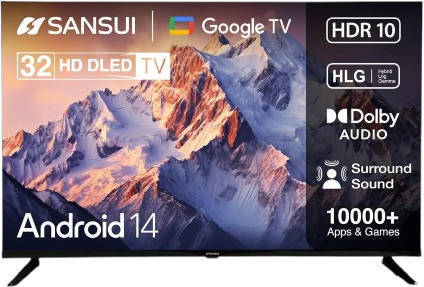 Sansui JSW32HG5 32 inch (81 cm) LED HD-Ready TV