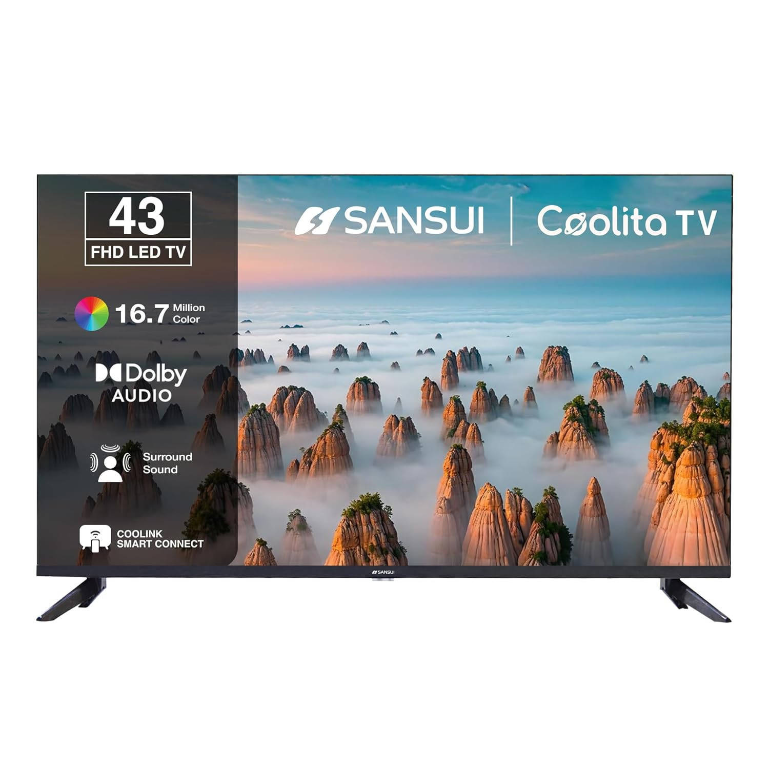 Sansui JSW43CSFHD 43 inch (109 cm) LED Full HD TV