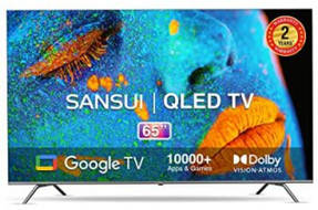 Sansui JSW65GSQLED 65 inch (165 cm) QLED 4K TV
