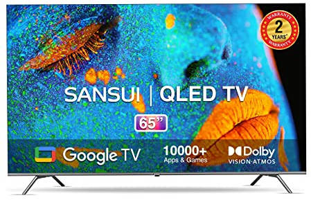 Sansui JSW65GSQLED 65 inch (165 cm) QLED 4K TV