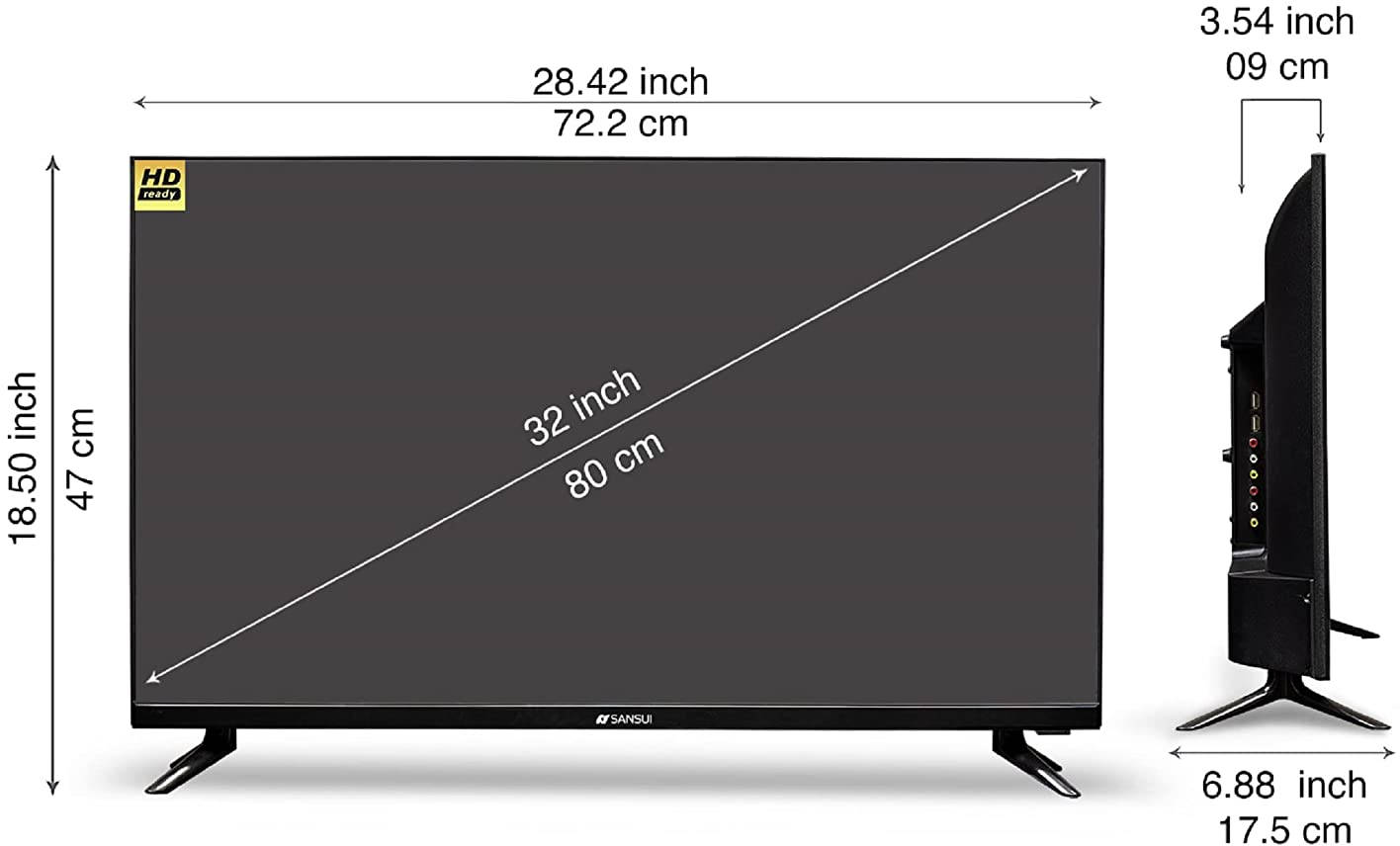 Sansui JSY32SKHD 32 inch (81 cm) LED HD-Ready TV