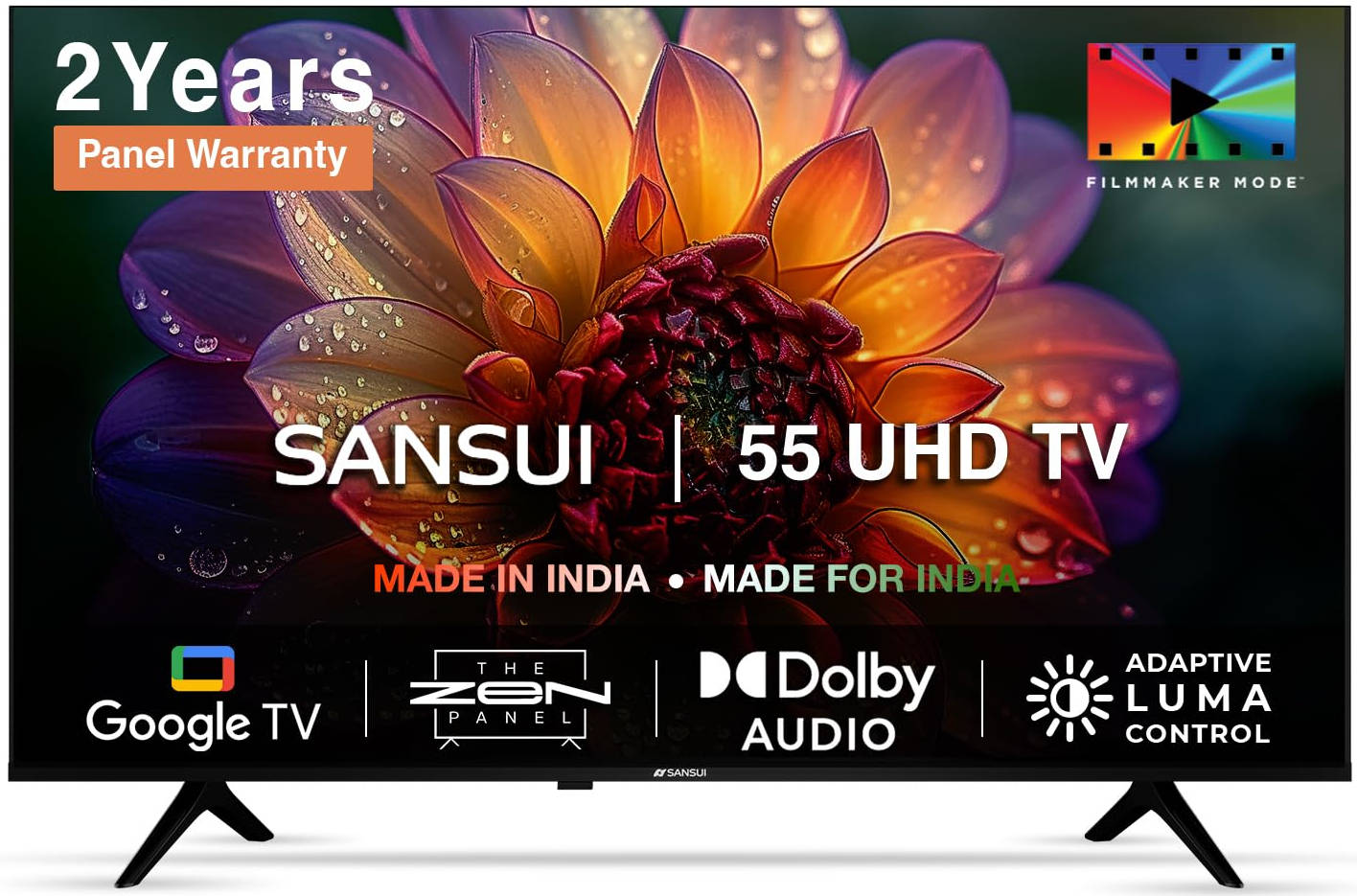 Sansui JSW55GSUHD 55 inch (139 cm) LED 4K TV