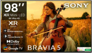Sony BRAVIA 5 K-98XR55A 98 inch (248 cm) Mini LED 4K TV
