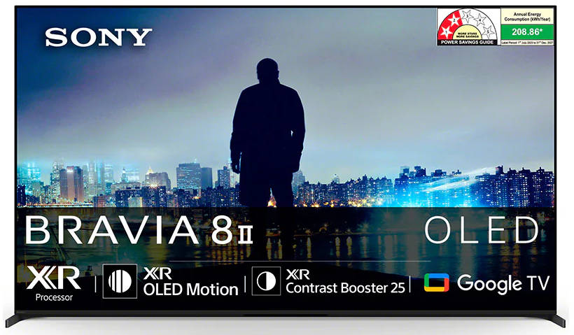 Sony BRAVIA 8 II K-55XR80M2 55 inch (139 cm) QD-OLED 4K TV