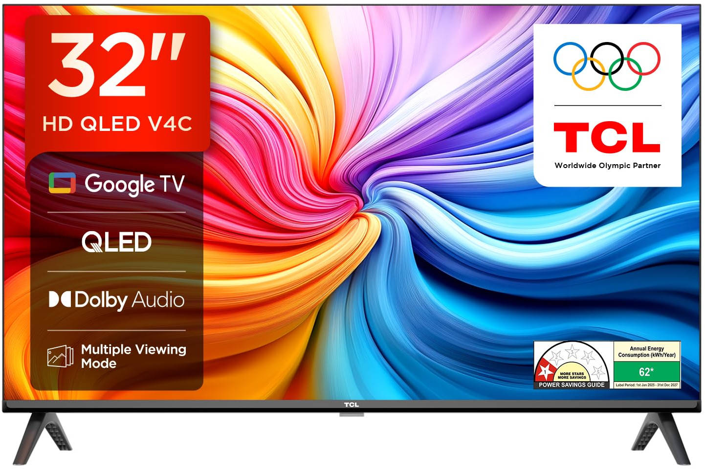 TCL 32V4C 32 inch (81 cm) QLED HD-Ready TV
