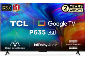 TCL 43P635 43 inch (109 cm) LED 4K TV