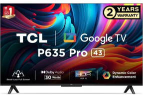 TCL 43P635 Pro 43 inch (109 cm) LED 4K TV