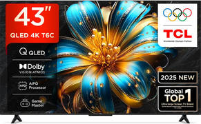 TCL 43T6C 43 inch (109 cm) QLED 4K TV
