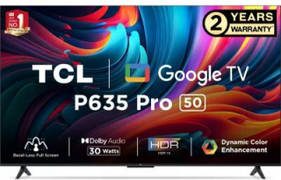 TCL 50P635 Pro 50 inch (127 cm) LED 4K TV