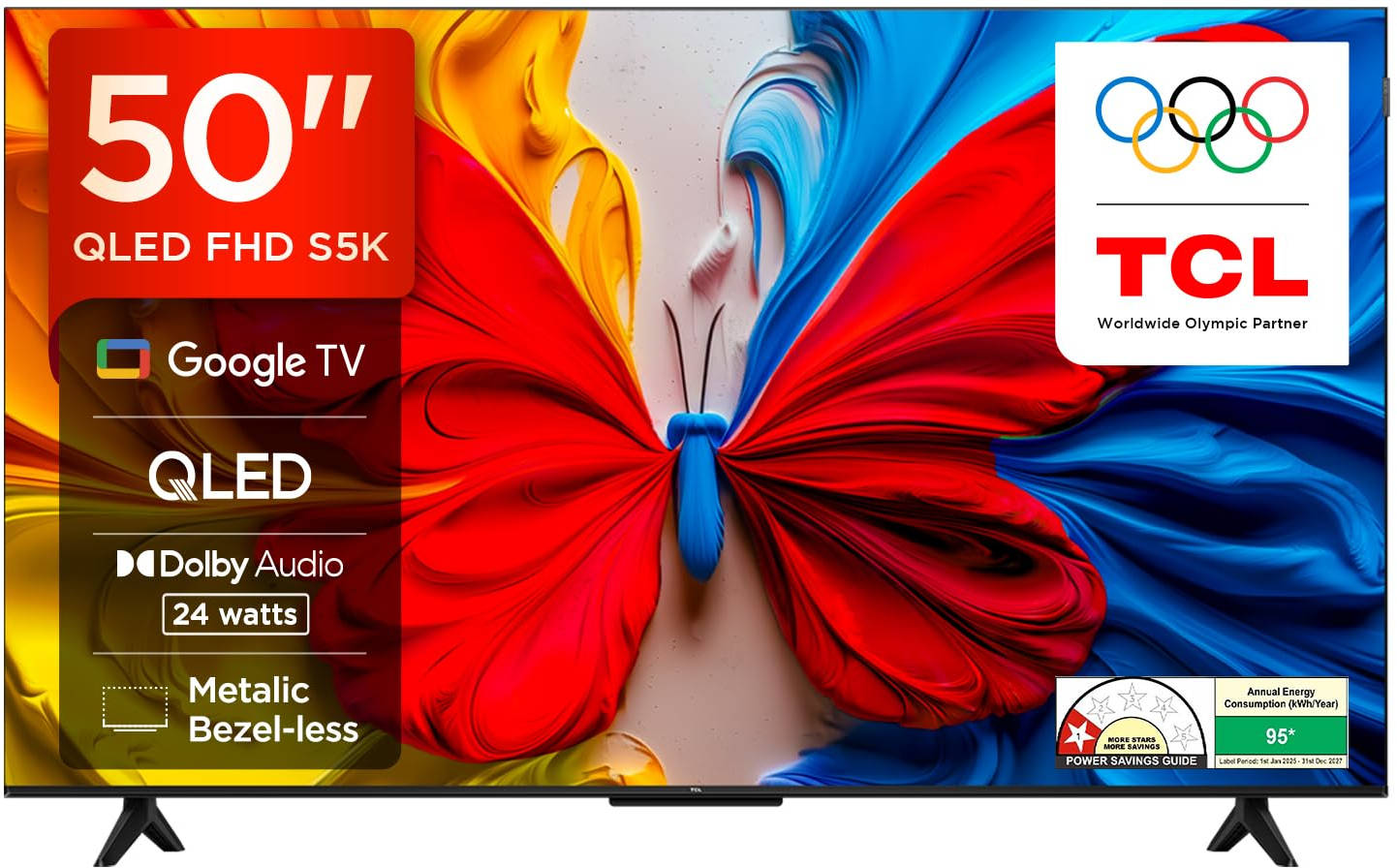 TCL 50S5K 50 inch (127 cm) QLED Full HD TV
