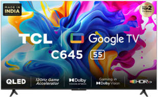 TCL 55C645 55 inch (139 cm) QLED 4K TV