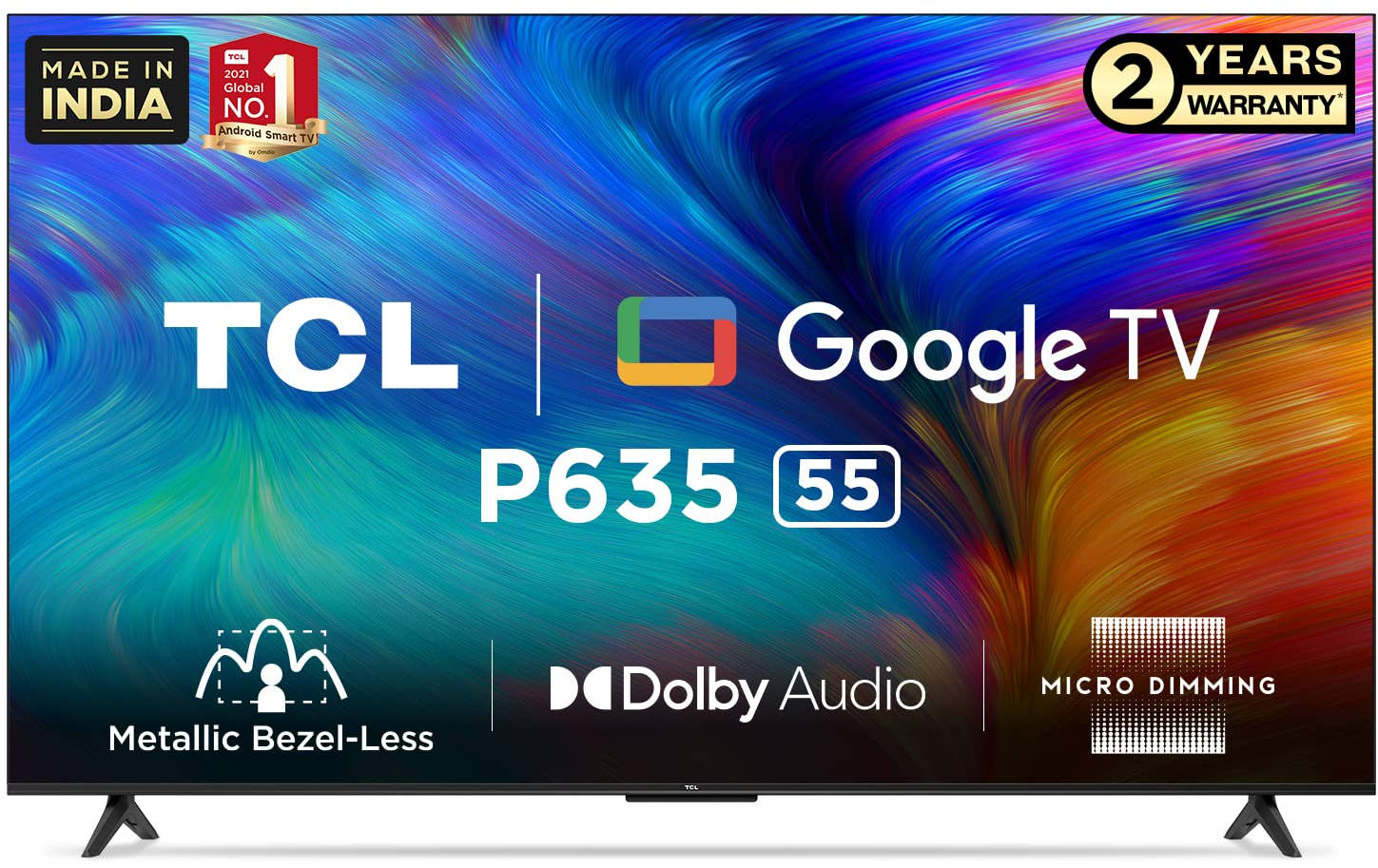 TCL 55P635 55 inch (139 cm) LED 4K TV