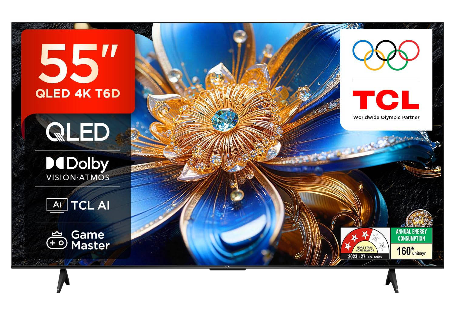 TCL 55T6D 55 inch (139 cm) QLED 4K TV