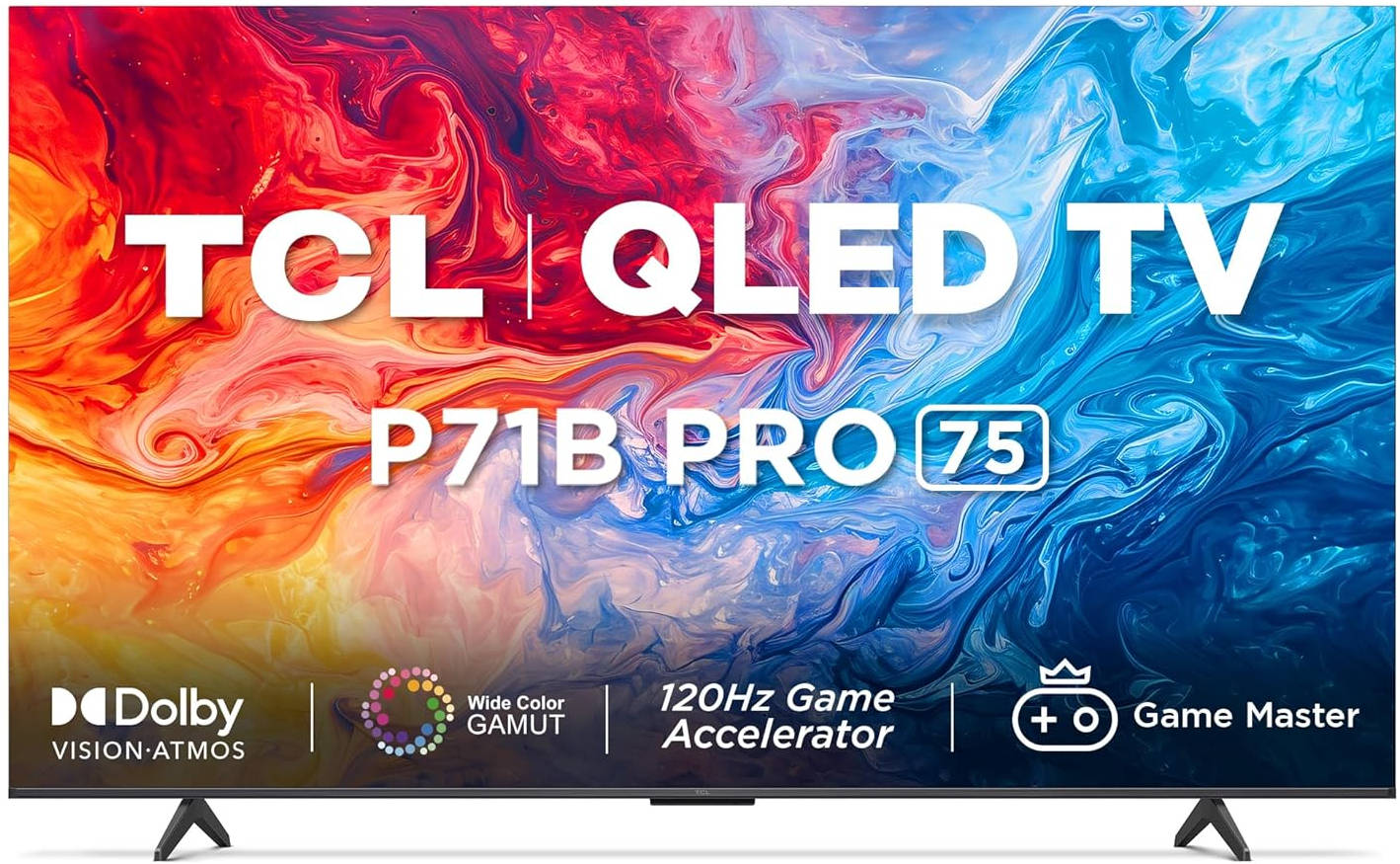 TCL 75P71B Pro 75 inch (190 cm) QLED 4K TV