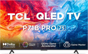 TCL 75P71B Pro 75 inch (190 cm) QLED 4K TV